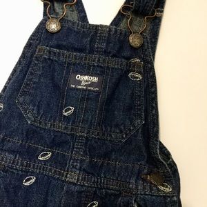 Oshkosh Toddler Boy Denim 5 Pocket Overalls